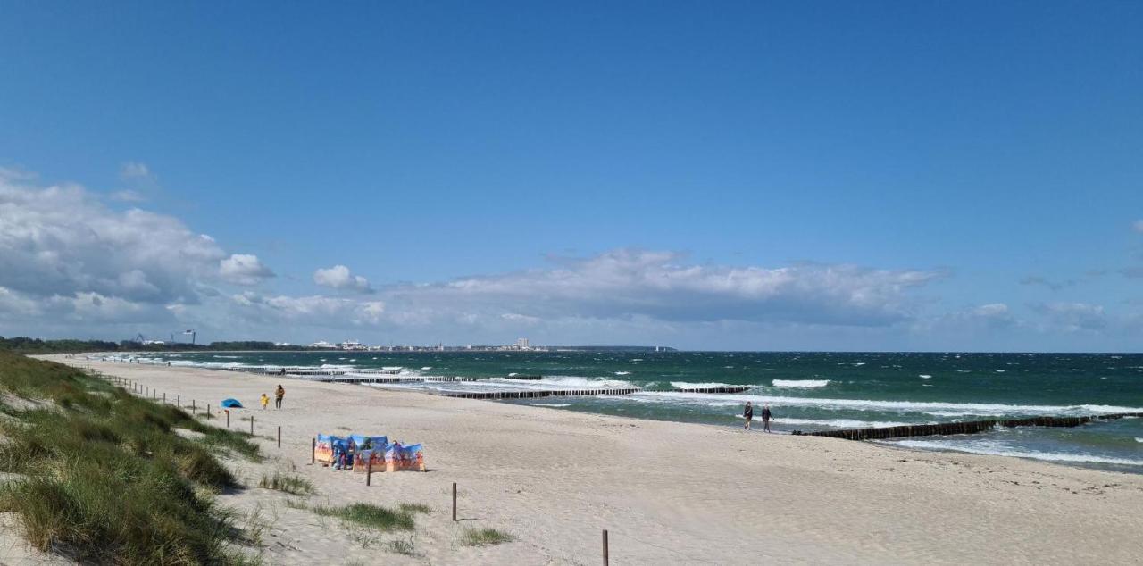 Ferienwohnung Ostseegras Markgrafenheide, 350M Bis Zur Ostsee, Unweit Von Warnemuende Rostock Exterior foto